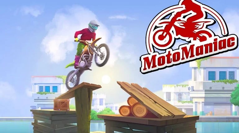 Moto Maniac - trial bike game