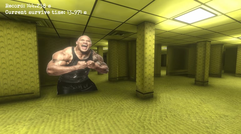 Nextbots In Backrooms: Obunga