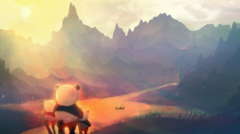 PANDA BOMBER: 3D Dark Lands