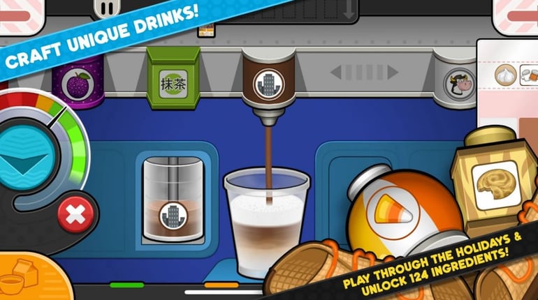 Papa's Mocharia To Go!