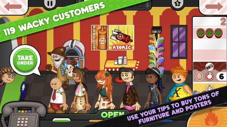 Papa's Wingeria To Go!