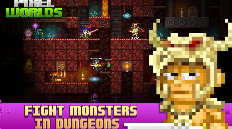 Pixel Worlds: MMO Sandbox