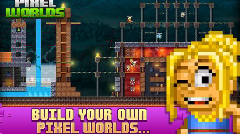 Pixel Worlds: MMO Sandbox