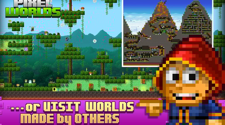 Pixel Worlds: MMO Sandbox