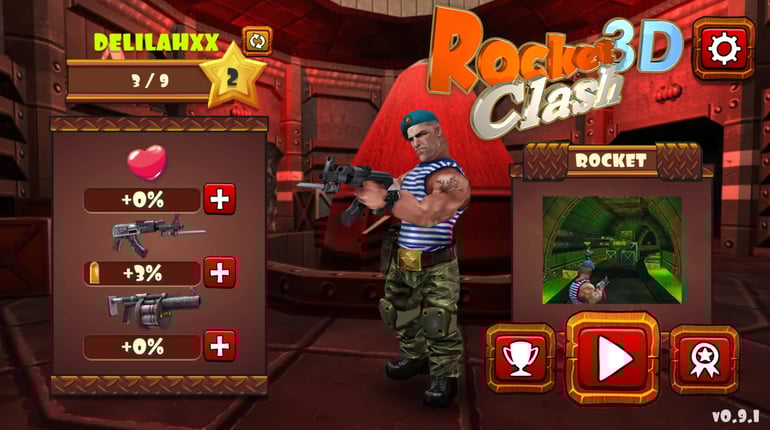 Rocket Clash 3D - Explosive Sh