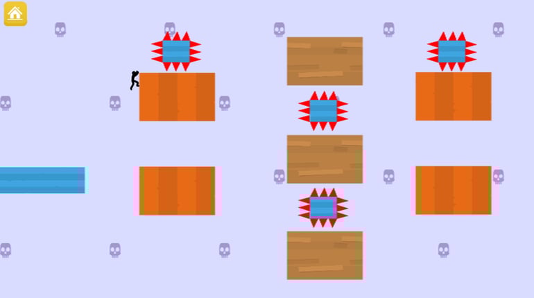 Stickman Jump:Roll Platformer