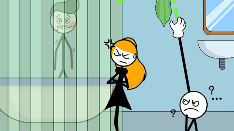 Thief Puzzle: to pass a level