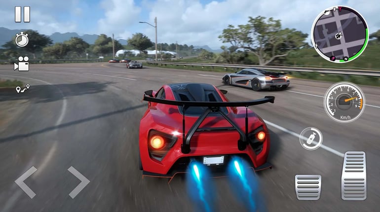 Traffic Driving Car Simulator