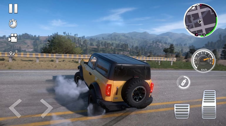 Traffic Driving Car Simulator