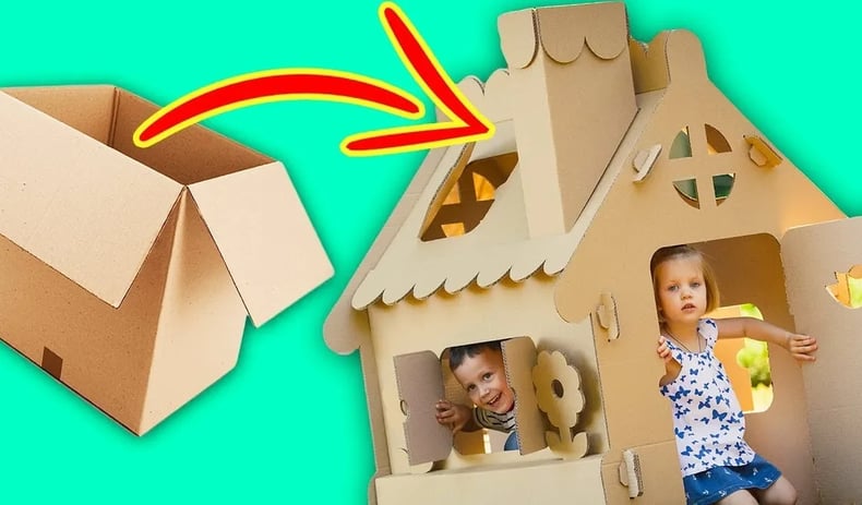 12 MANERAS CREATIVAS PARA USAR CAJAS DE CARTÓN