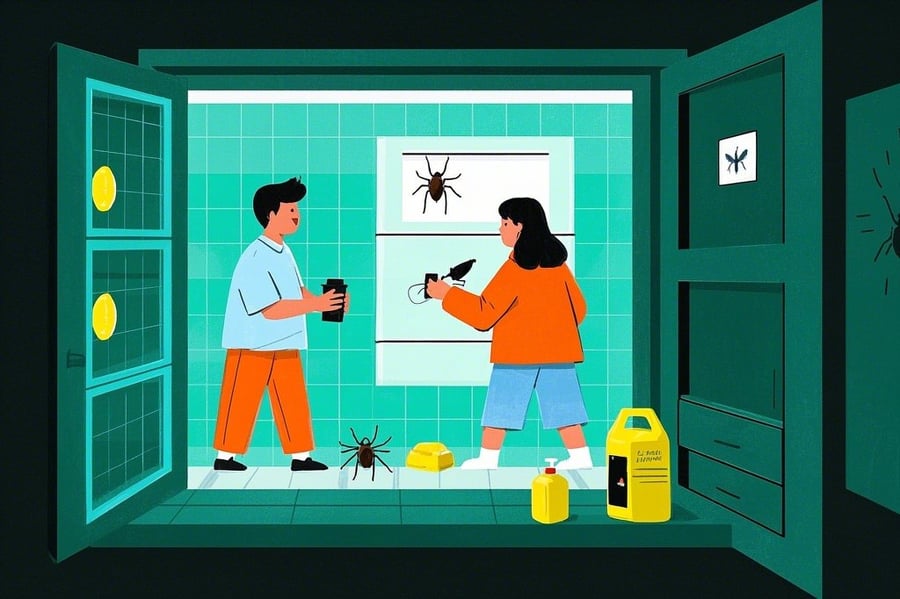 家の中の害虫を駆除する最適な方法!これで安心、快適な住まいを実現