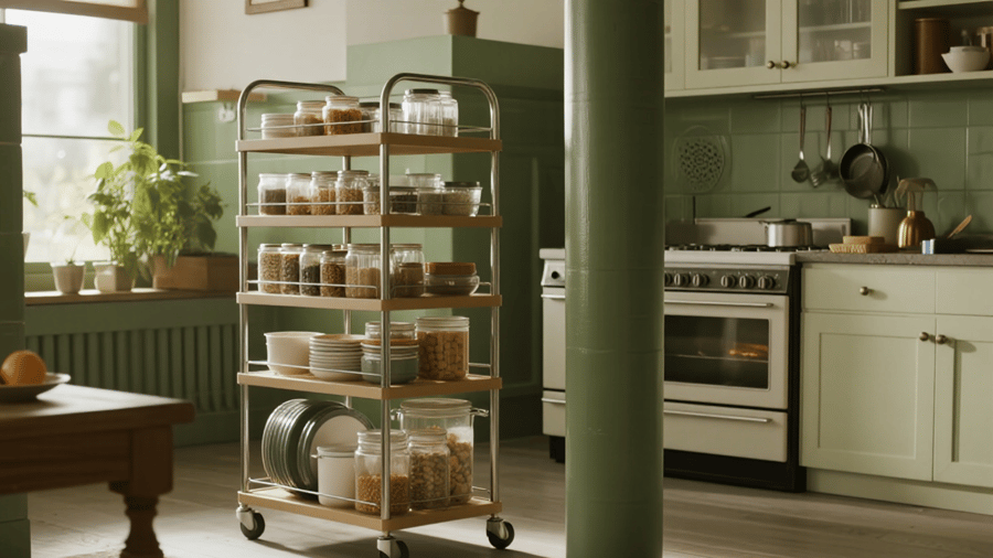 The Ultimate Guide to Rolling Kitchen Storage Racks